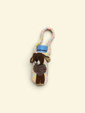 Knot By Knot Handmade Crochet Puppy Water Bottle Holder (includes Bottle)